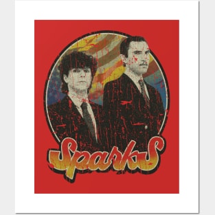 VINTAGE RETRO STYLE -Sparks Band 70s Posters and Art